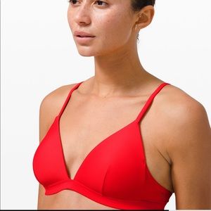 Lululemon waterside swim top A/B cup